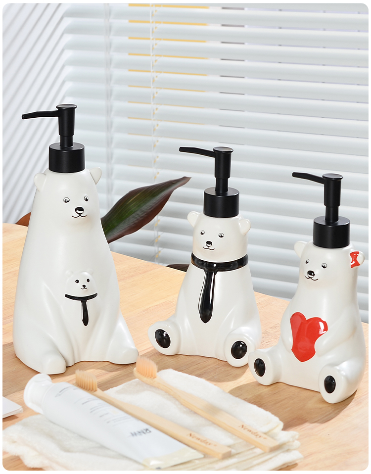 Ceramic-Polar-Bear-Soap-Dispenser-Bathroom-xq (8)