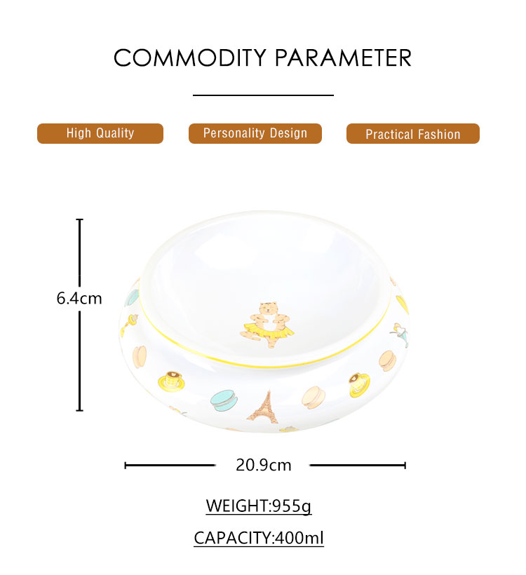 Cute-Decal- Round-Durable-Ceramic-Pet-Food-Bowl-xq (2)