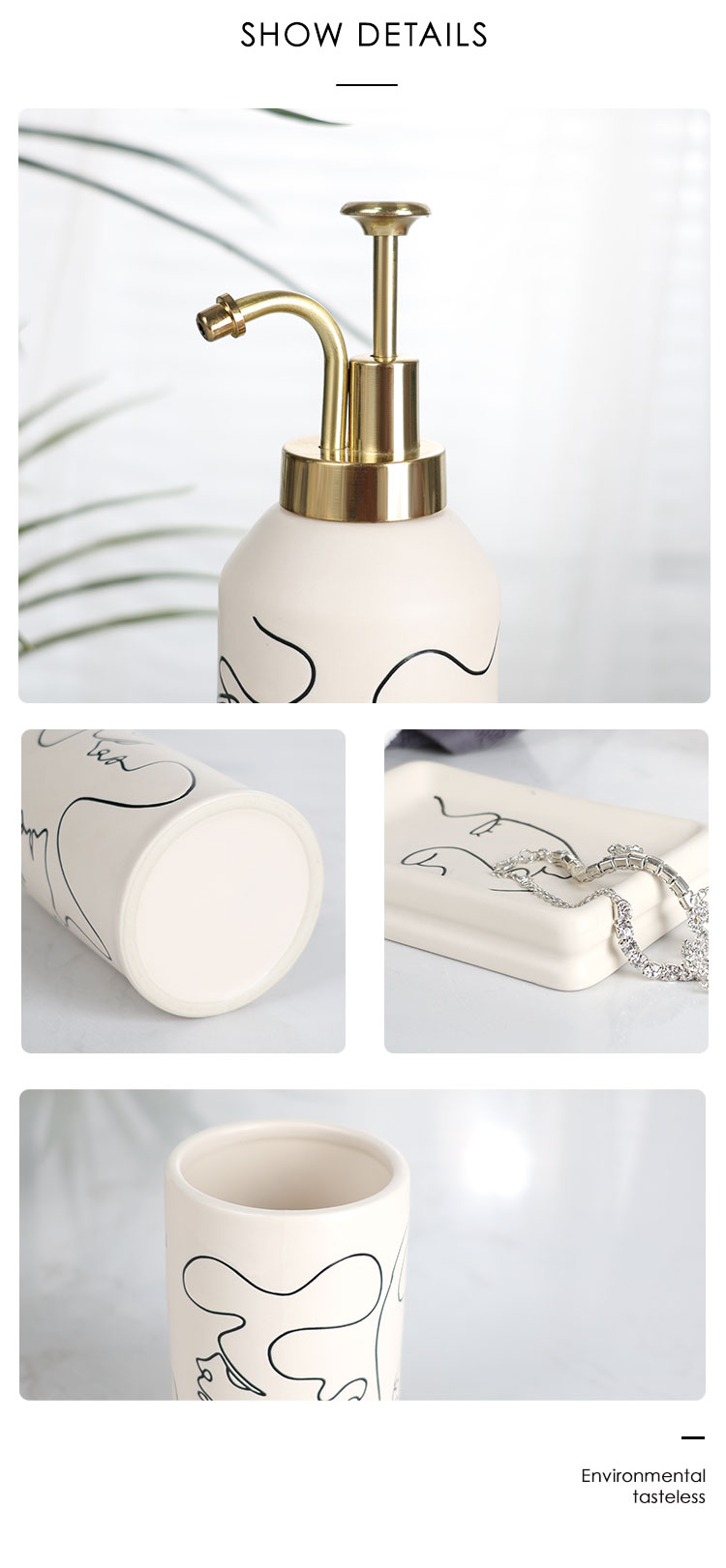 ODM-Simple-Lines-Human-Faces-Ceramic-Bathroom-Set-xq (4)