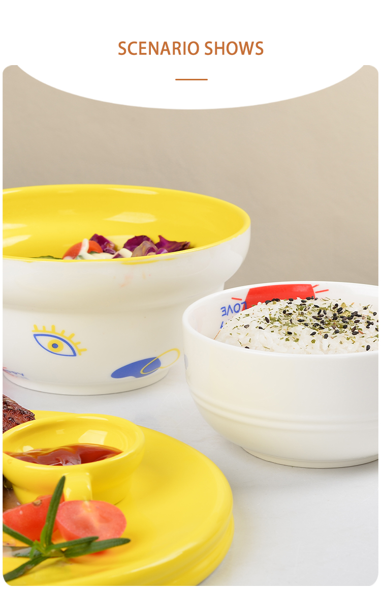Tableware-Bowl-And-Plate-Set-XQ (7)