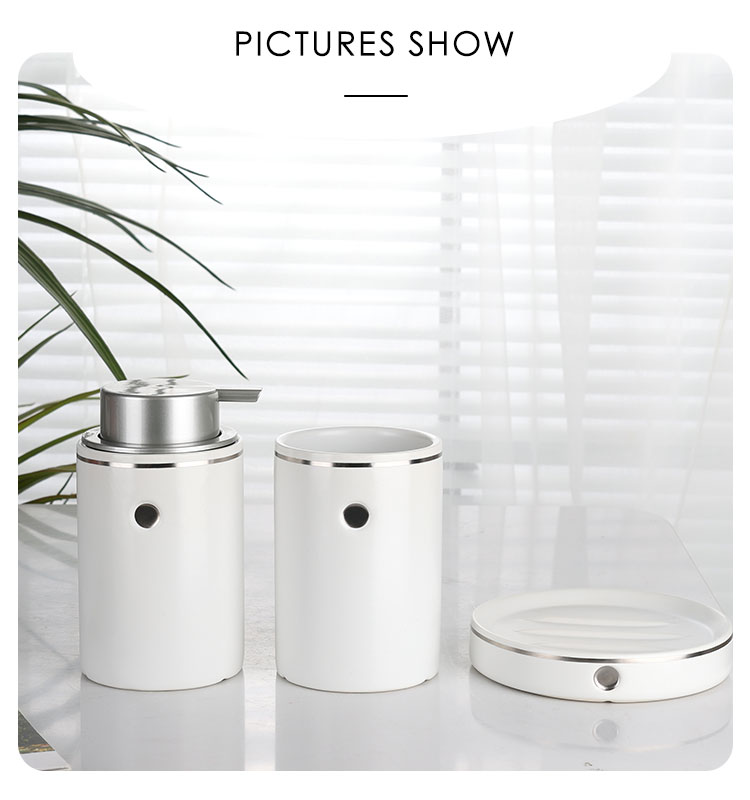 White-3-Pieces- Soap-Dispenser-Bathroom-Ceramic-Set-xq (3)