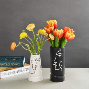Manufacturer Modern Decorative Novelty Cermaic Vase For Flower Arrangement