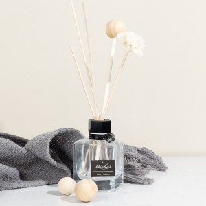 Home Decor Air Freshener Natural Wooden Beads with Rattan Diffuser Sticks