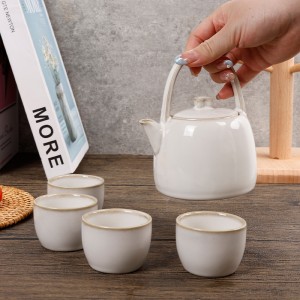 Newly Product Handmade Travelling Chinese Ceramic Tea Pot And Cup Set