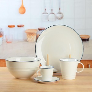Modern High Quality Ceramic Mug Cup Plates Dish Kitchen Dinner Set